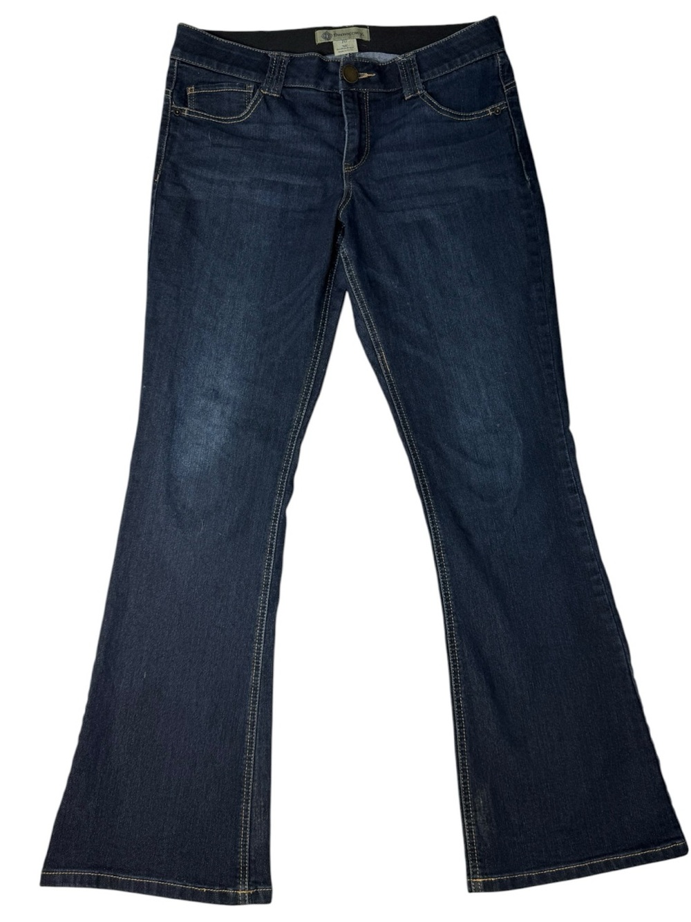 Democracy Ab Technology Dark Wash Stretch Bootcut Jeans Size 10